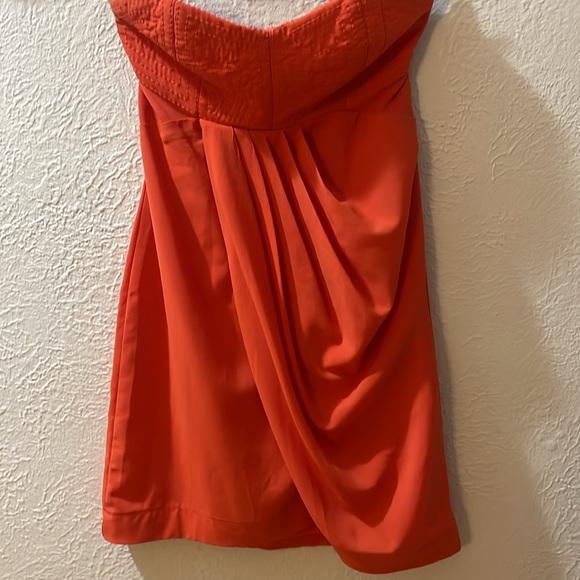 Peach orange mini sundress - Picture 5 of 5